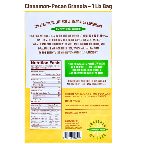 Cinnamon-Pecan Granola
