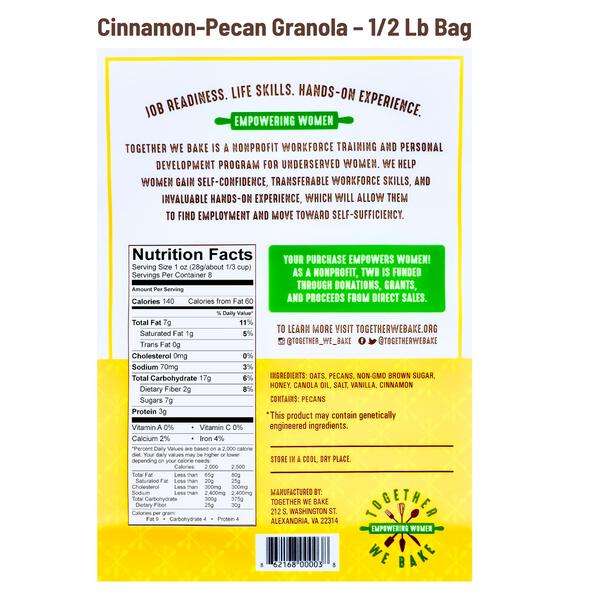 Cinnamon-Pecan Granola